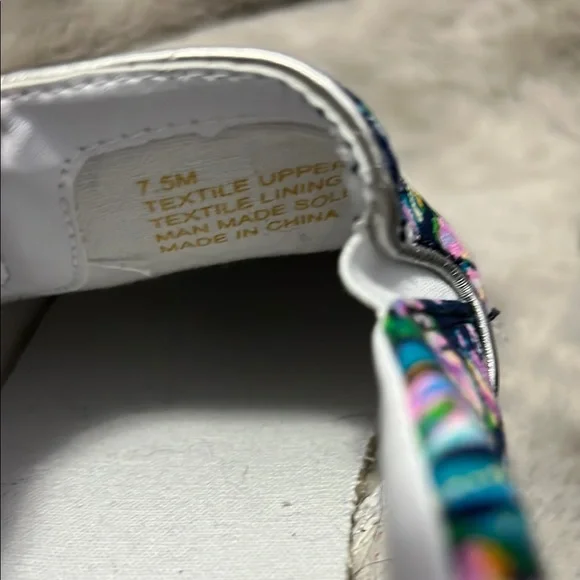 Lilly Pulitzer Floral Slip-On Sneakers - Picture 4 of 4
